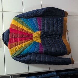 Aviator Nation sunburst jacket Blue medium Rare